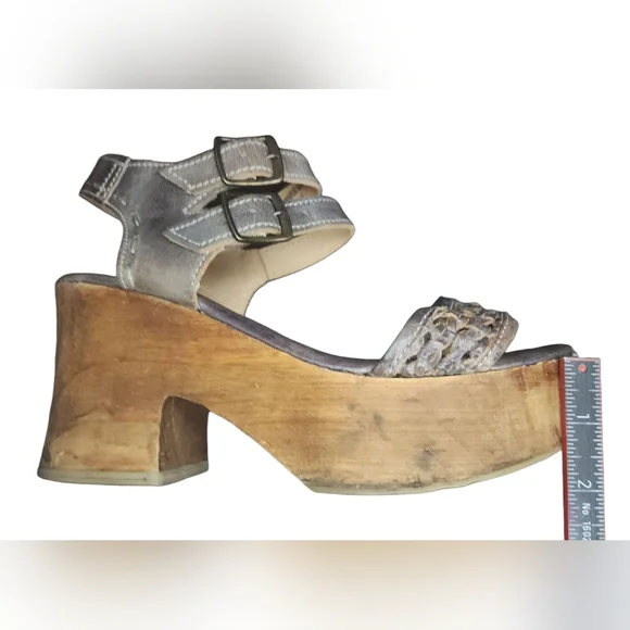 Bed Stu Kenya Platform Sandals, Womens 8.5 - Picture 10 of 11